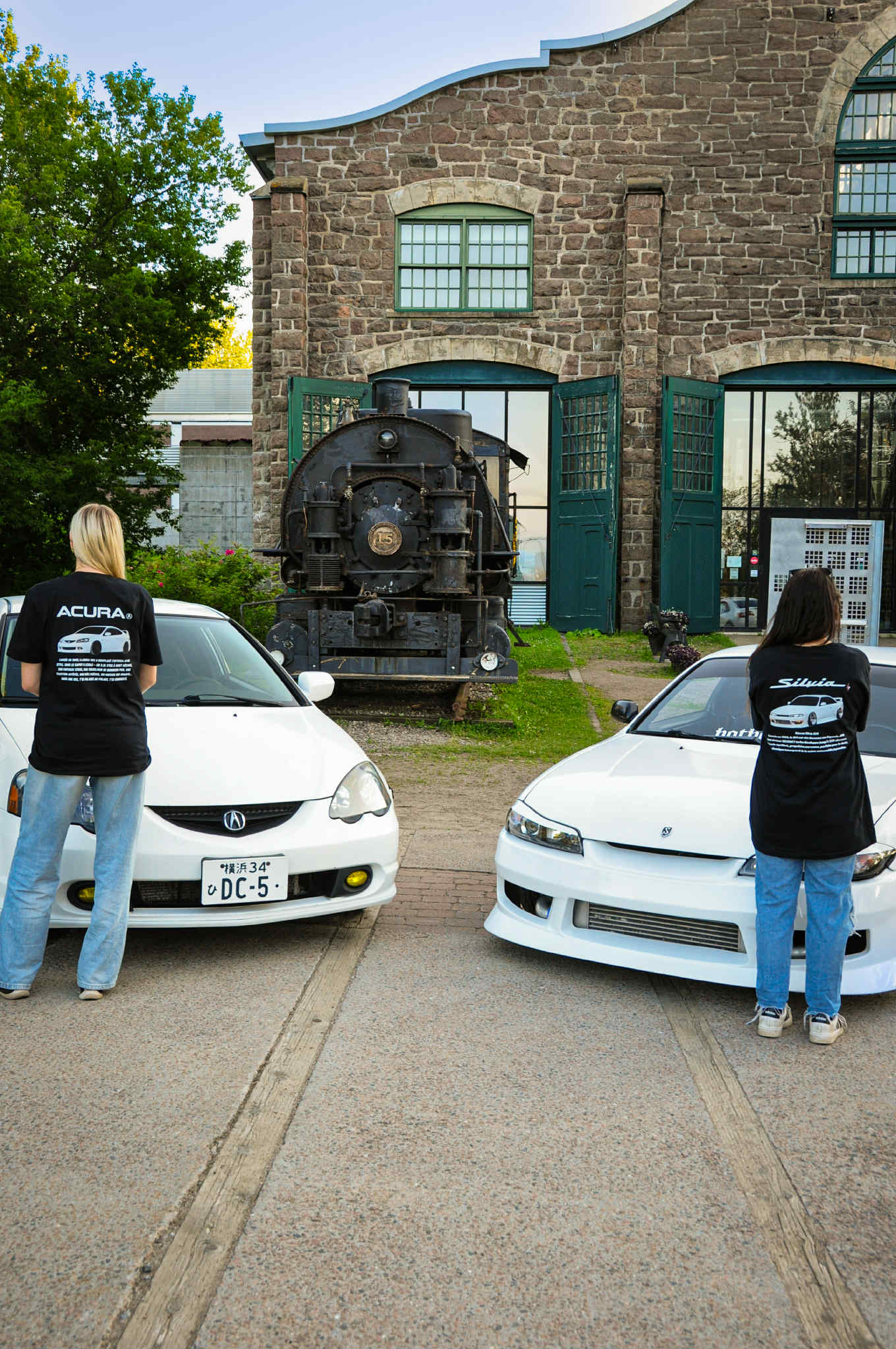 T-shirt Acura Rsx et Nissan Silvia s14
