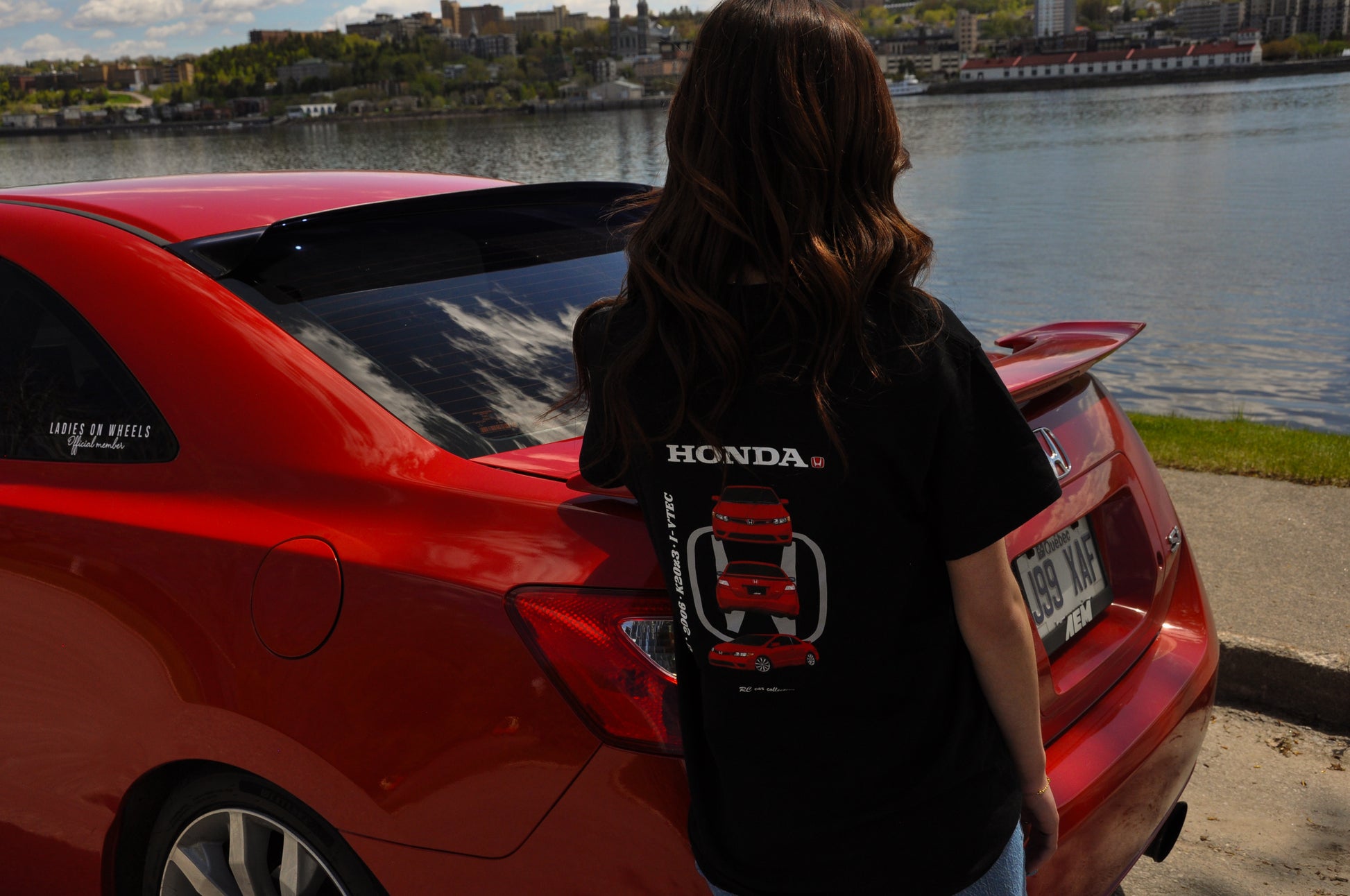 T-shirt Honda Civic Si