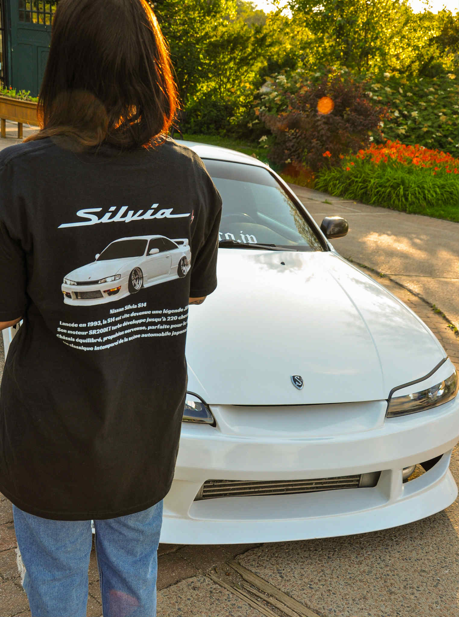 T-shirt Acura Rsx et Nissan Silvia s14