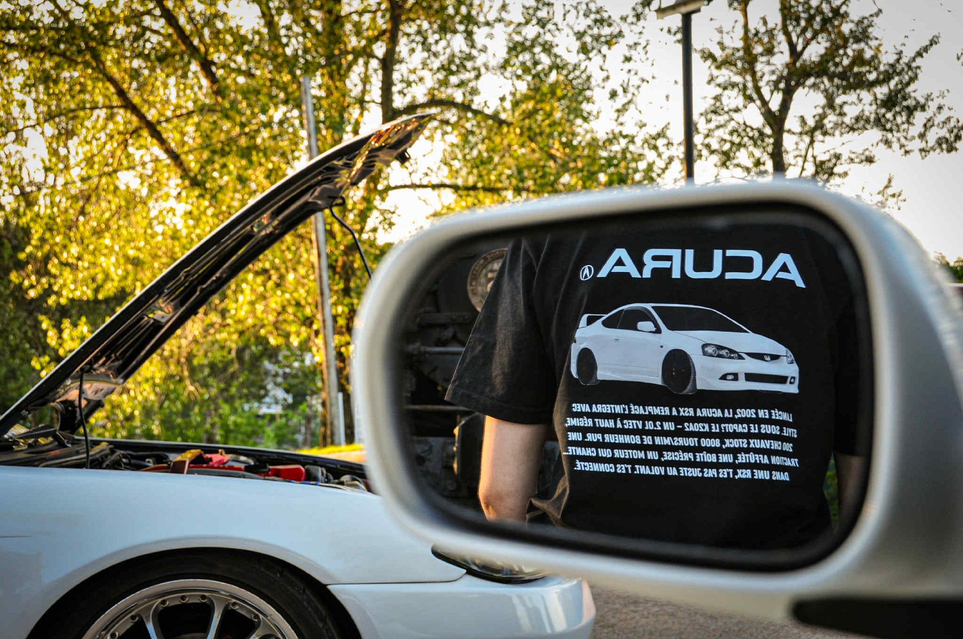 T-shirt Acura Rsx et Nissan Silvia s14