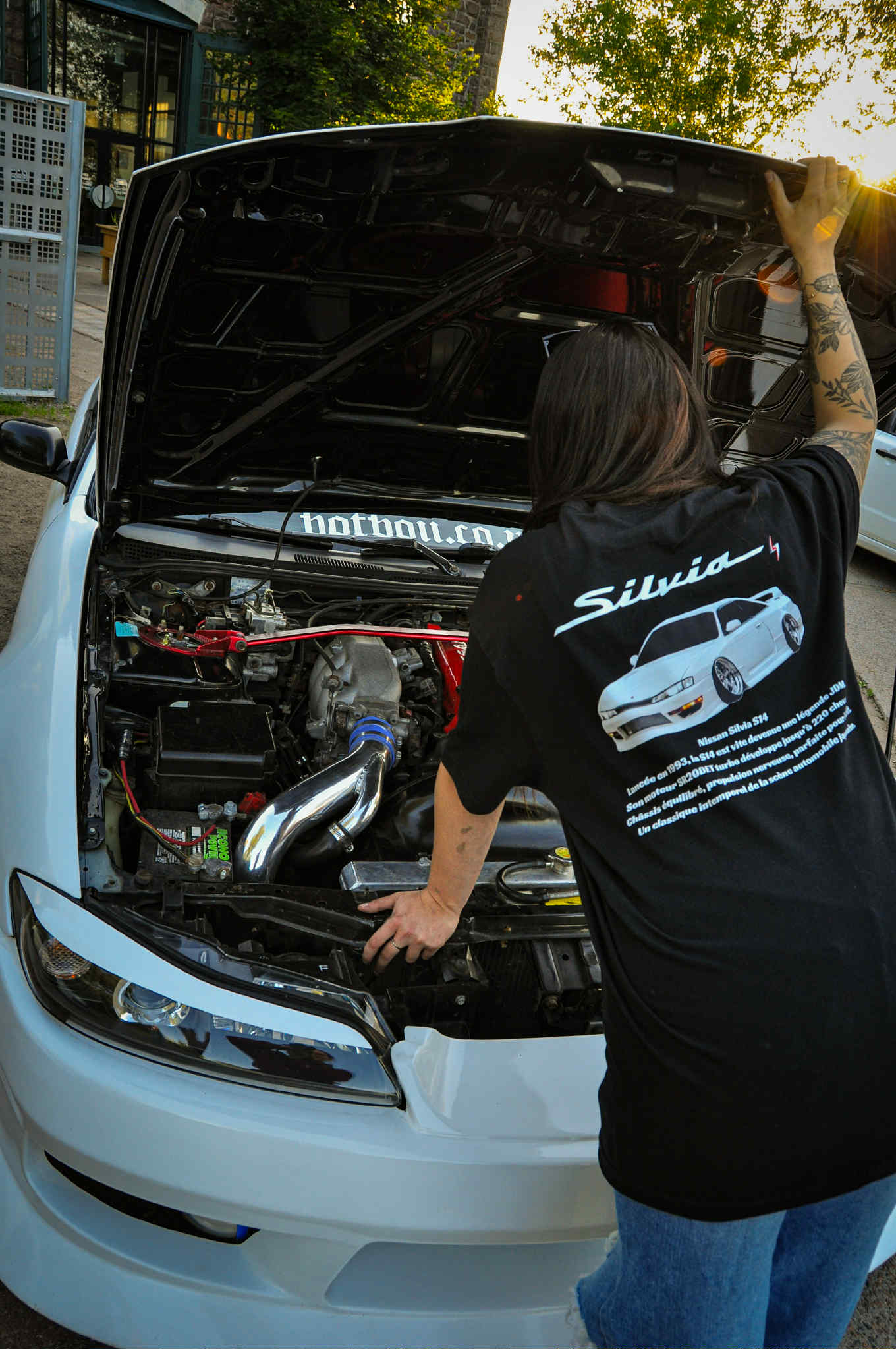 T-shirt Acura Rsx et Nissan Silvia s14