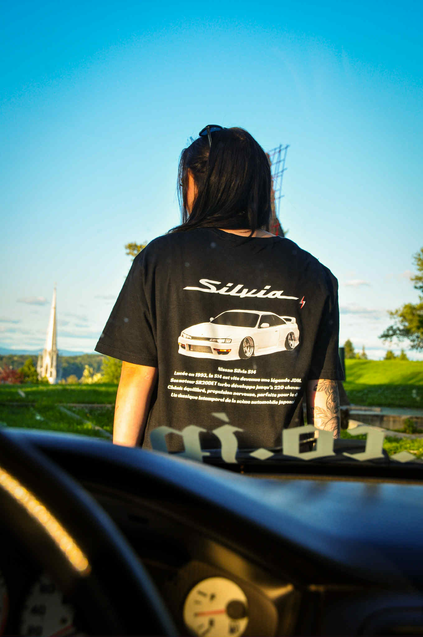 T-shirt Acura Rsx et Nissan Silvia s14