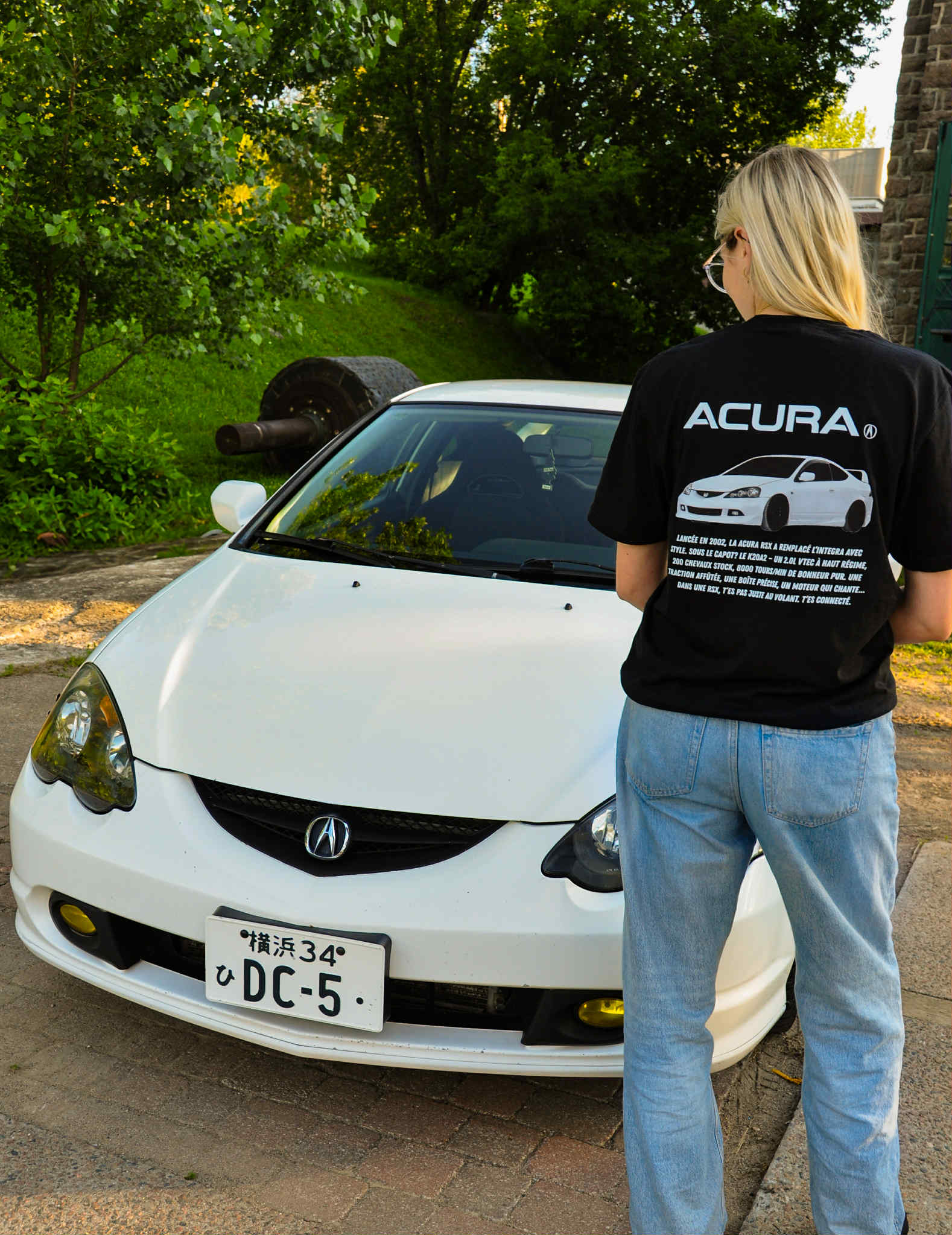 T-shirt Acura Rsx et Nissan Silvia s14
