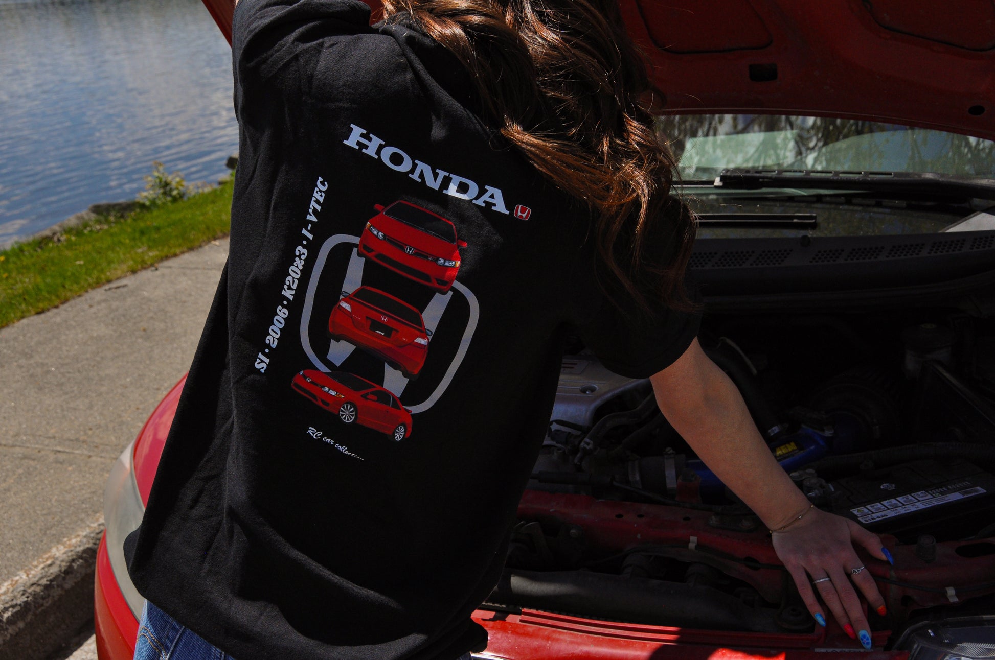 T-shirt Honda Civic Si