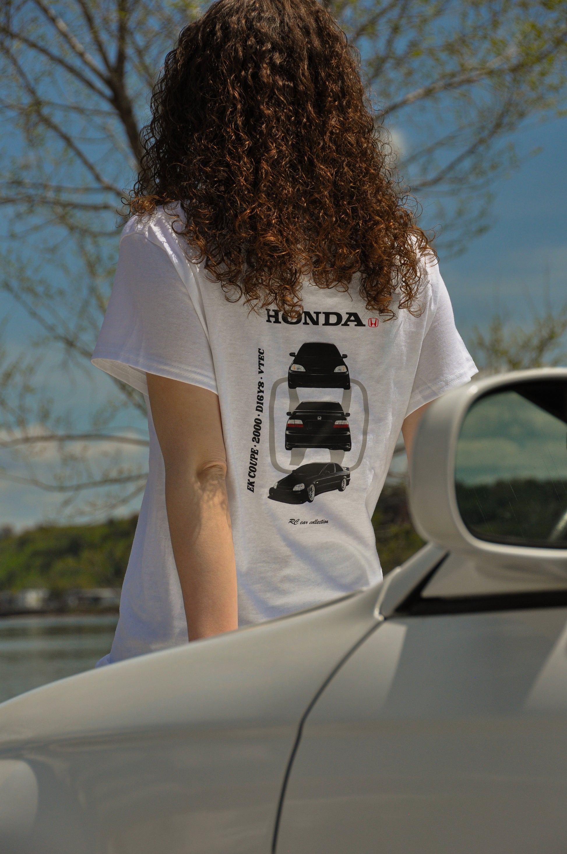 T-shirt Honda Civic EK coupe