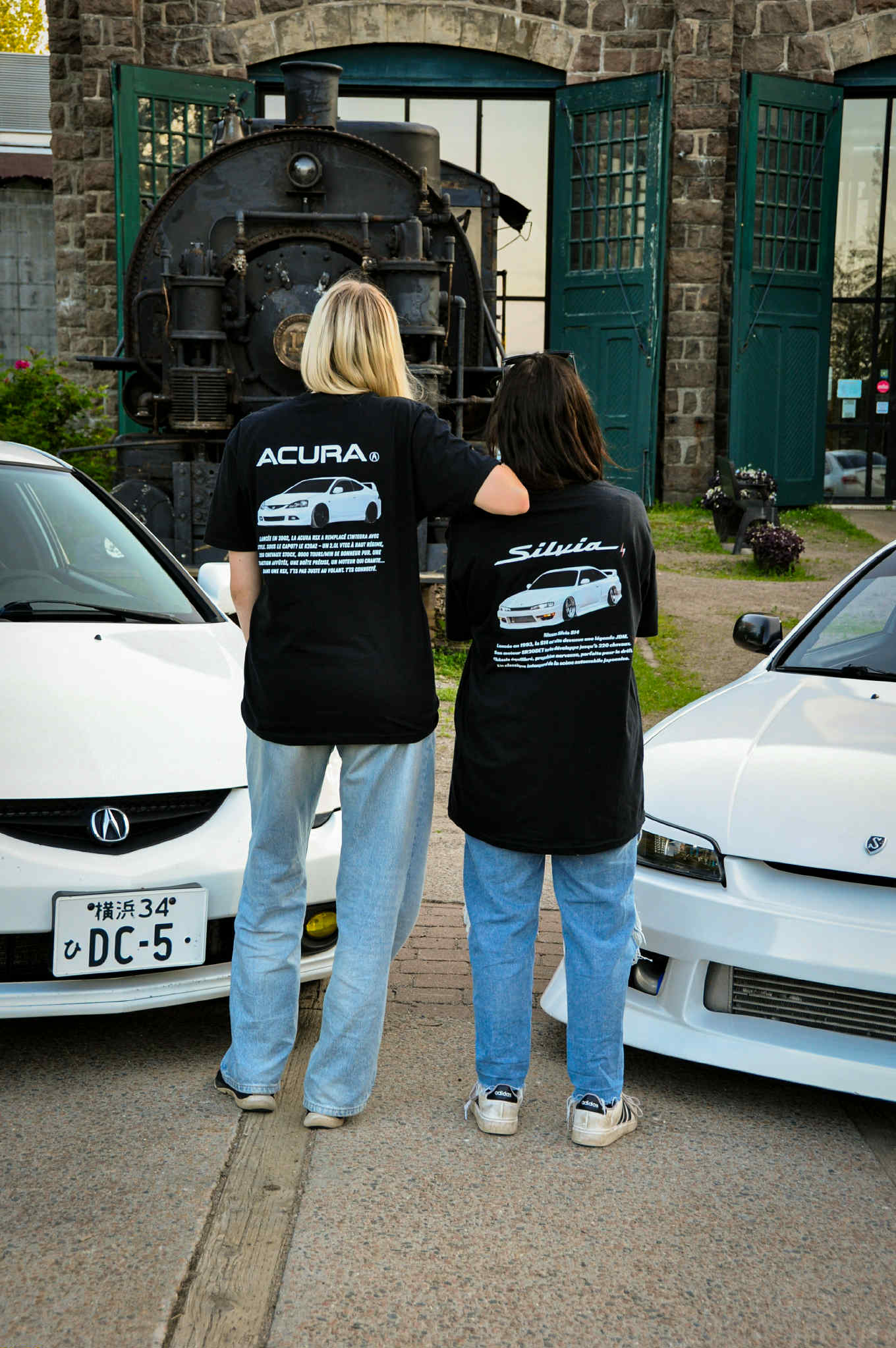 T-shirt Acura Rsx et Nissan Silvia s14