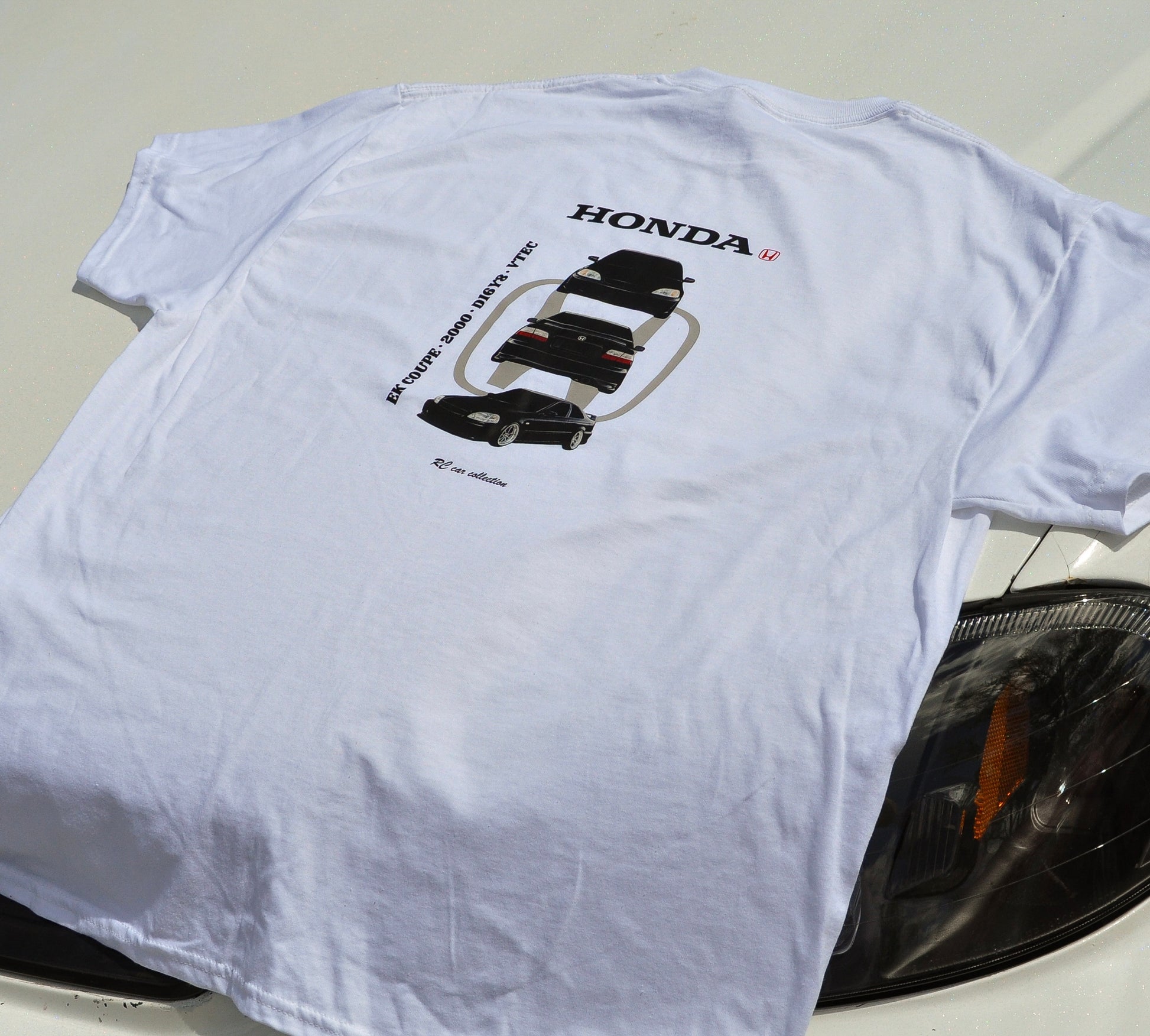T-shirt Honda Civic EK coupe